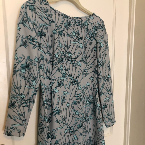 Long Sleeve, Flare Skirt Dress - Picture 2 of 4